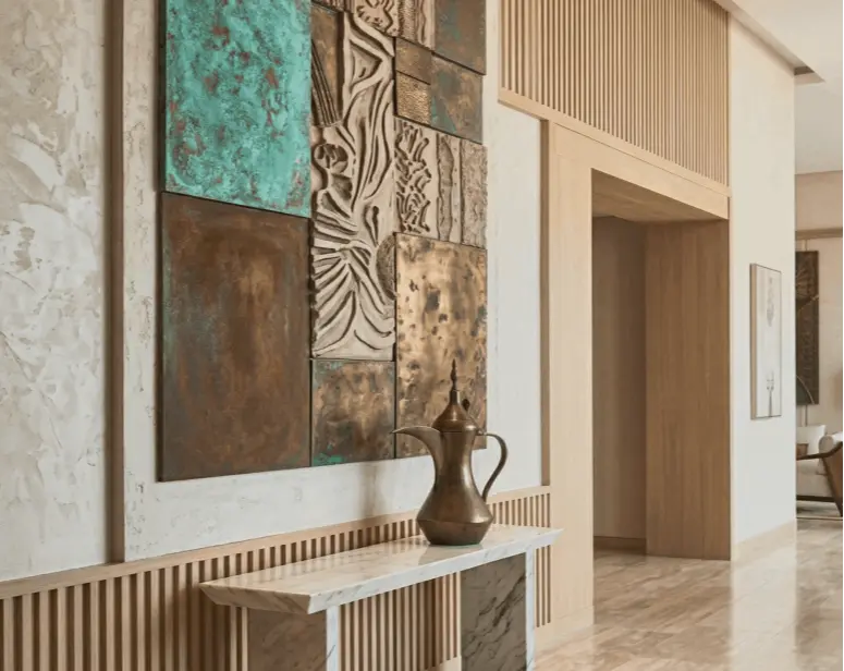 Art within a refined space
